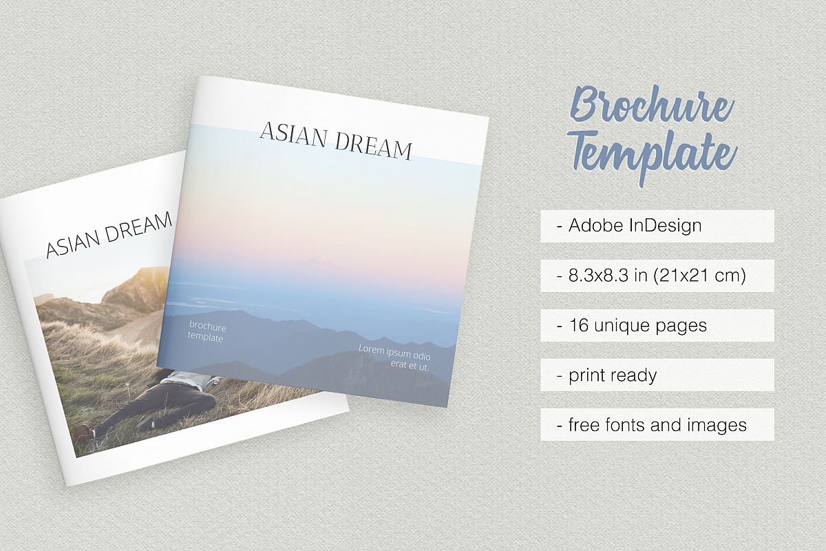 Asian Dream Brochure Template example image 1