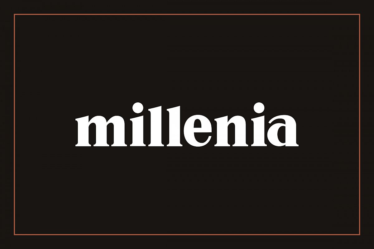 Millenia - Serif Font example image 1
