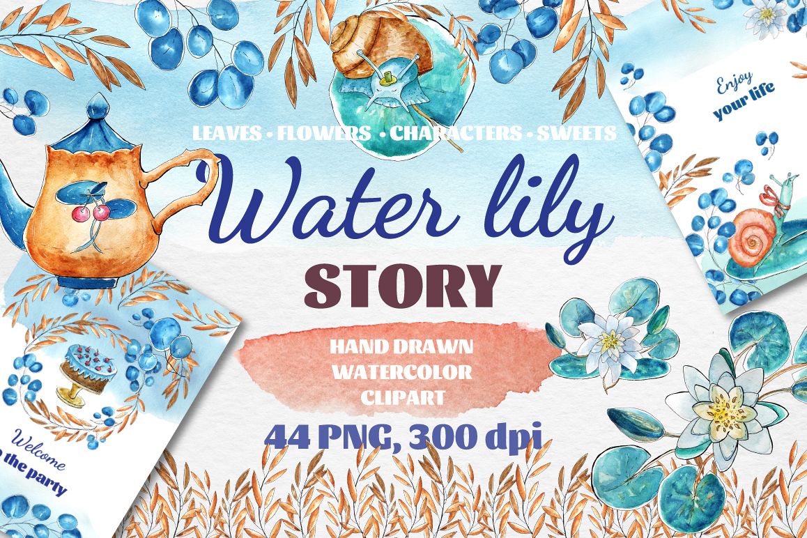 Water lily Story example image 1