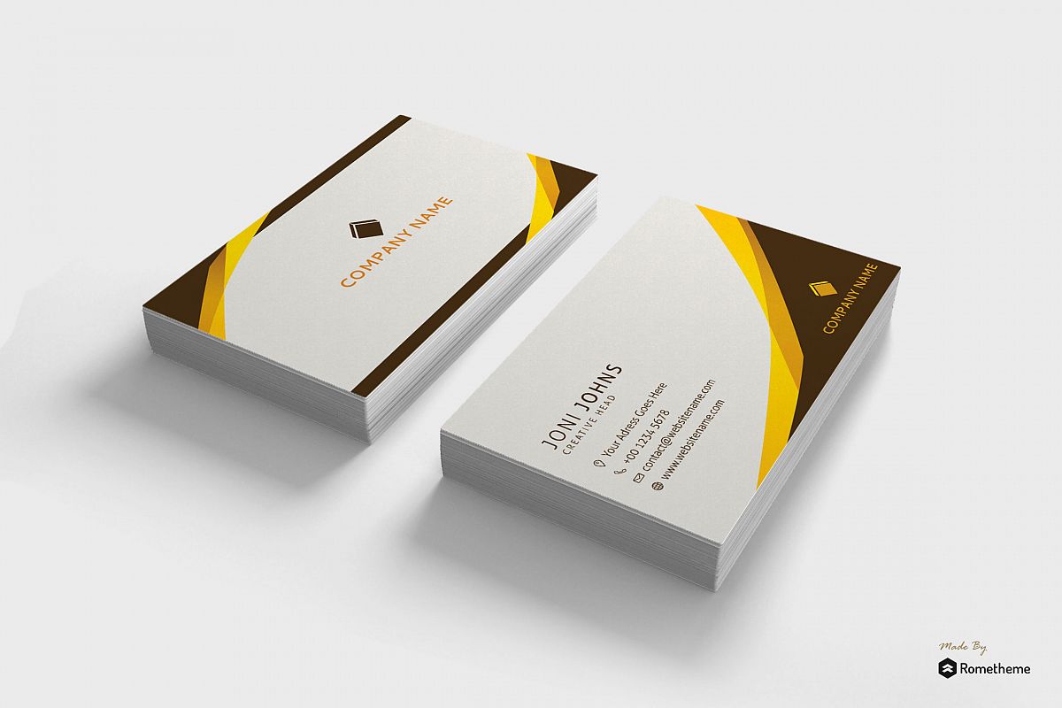 Business Card vol.09 example image 1