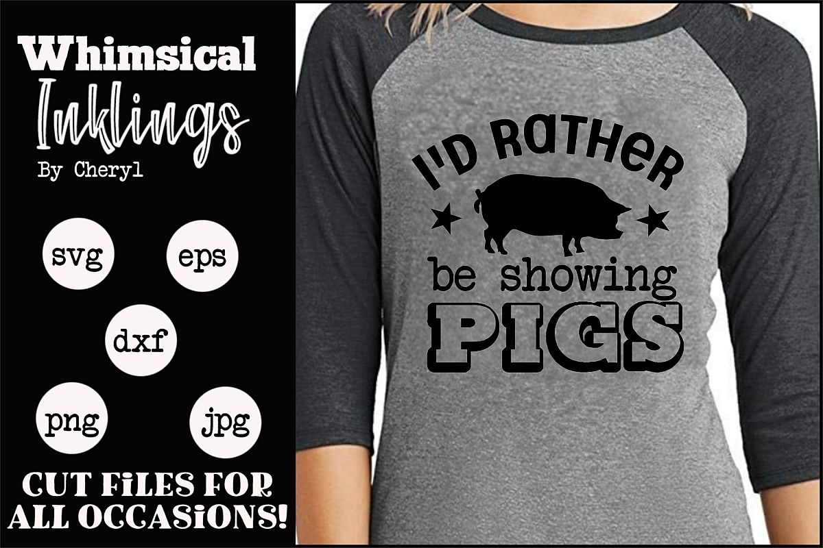 Showing Pigs SVG example image 1