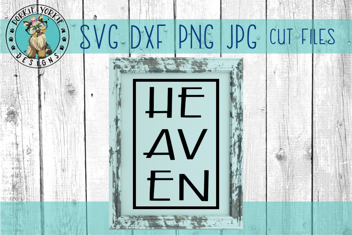 Heaven - sign - SVG Cut File example image 1