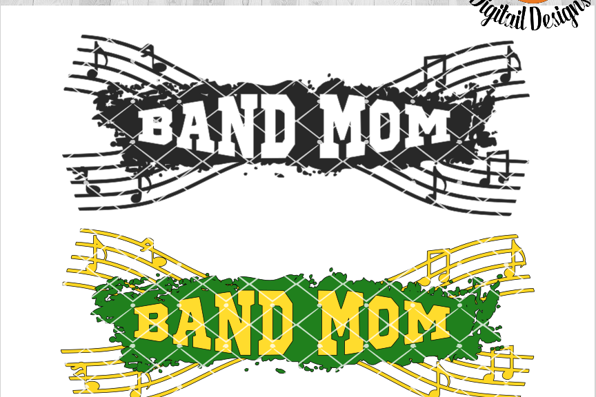 Download Band Mom SVG - png - eps - dxf - ai - fcm - Band SVG ...