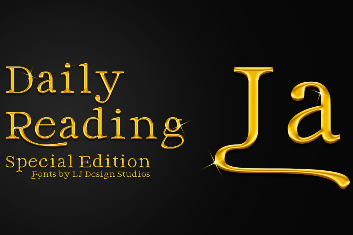 Daily Reading Special Edition example image 1