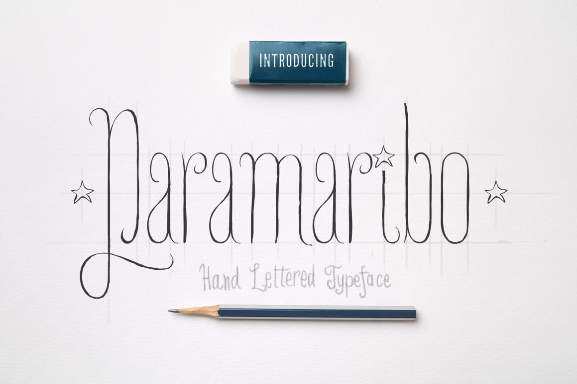 Paramaribo Font family example image 1