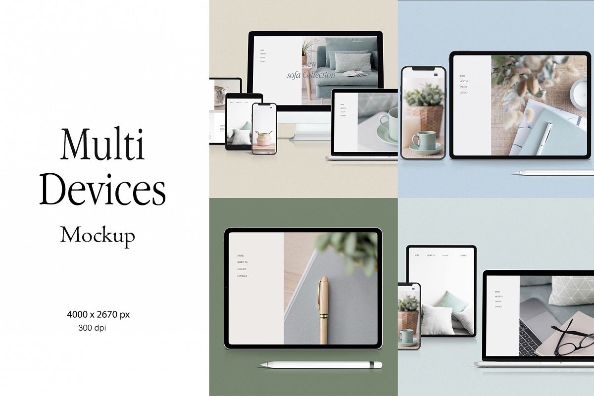 Multi Device Mockup example image 1