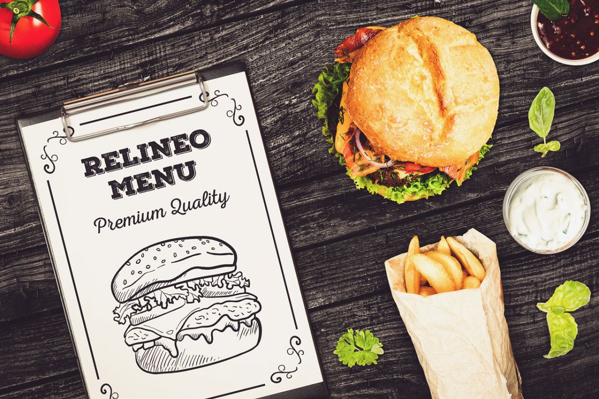 Fast Food Menu Mock-up #7 example image 1