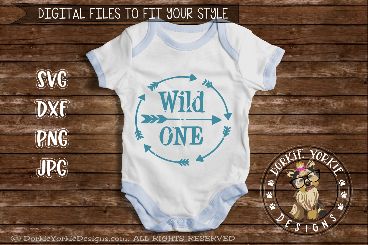 Wild One Arrow Circle example image 1