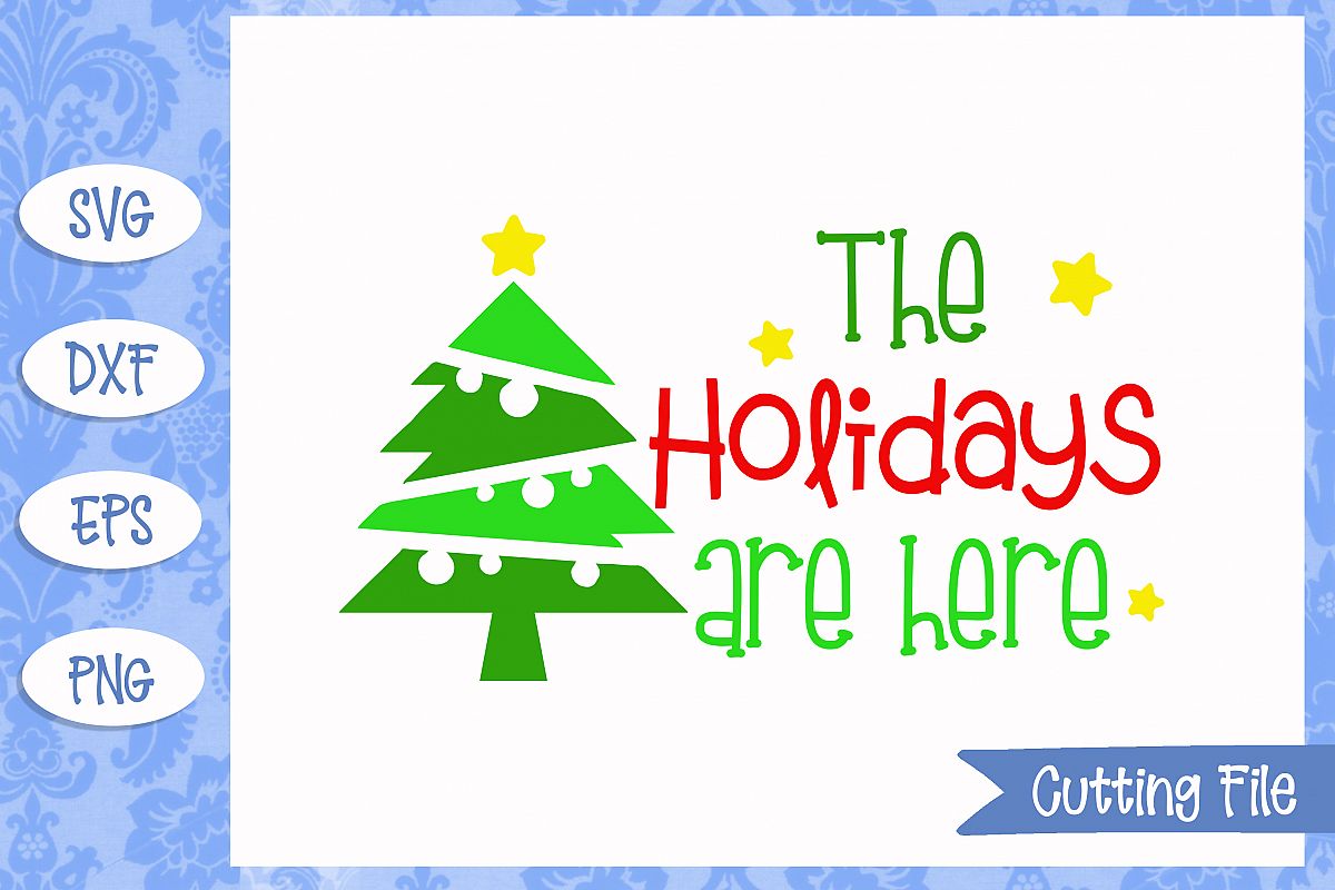 The holidays are here cut File example image 1