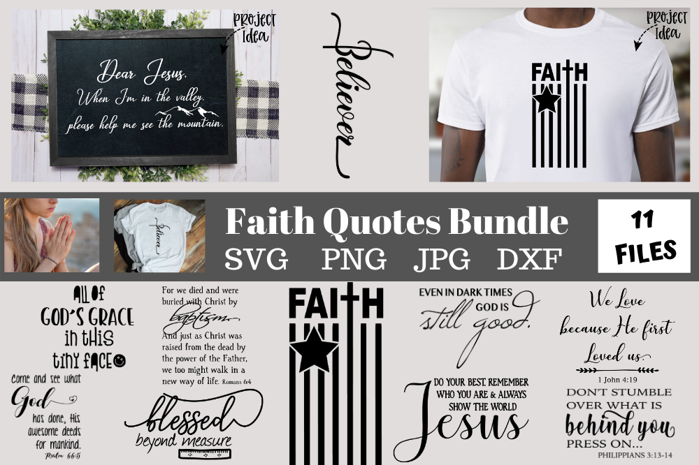 Download Faith Quotes Bundle Svg Png Dxf Jpg Christian Quotes Bundle