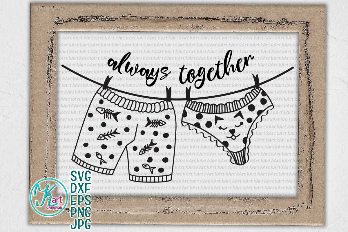 Funny Valentine Couple words bedroom sign machine cut file example image 1