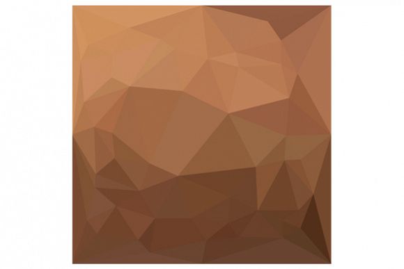 Burlywood Goldenrod Abstract Low Polygon Background example image 1