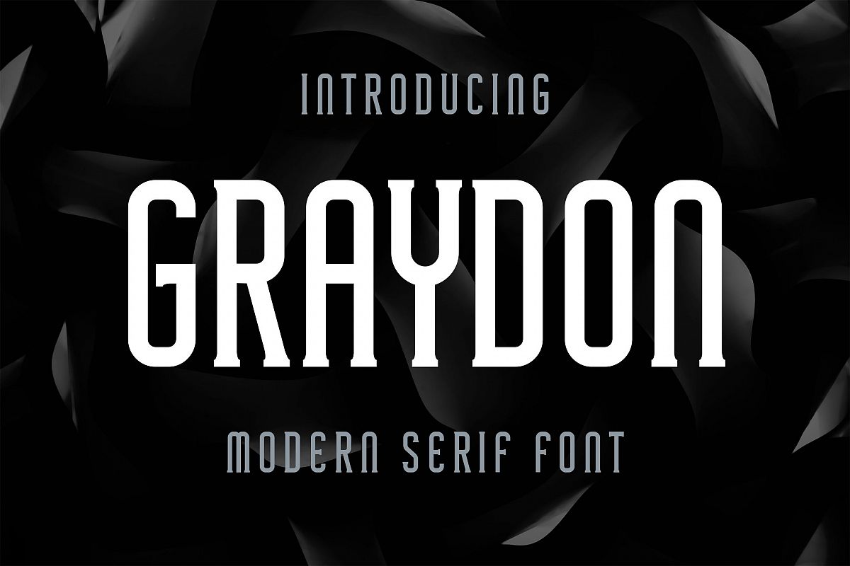 Graydon - Modern Serif Font example image 1
