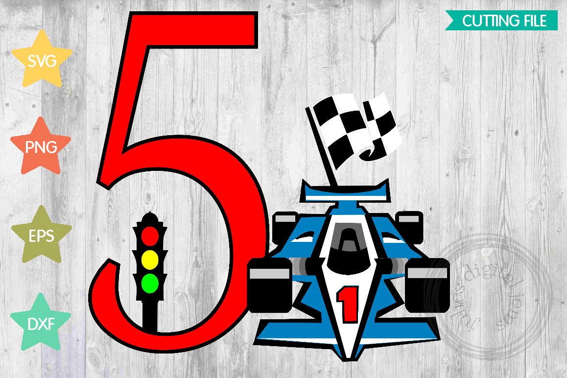 Racing Birthday 5th, by Julies Homemade Jems example image 1