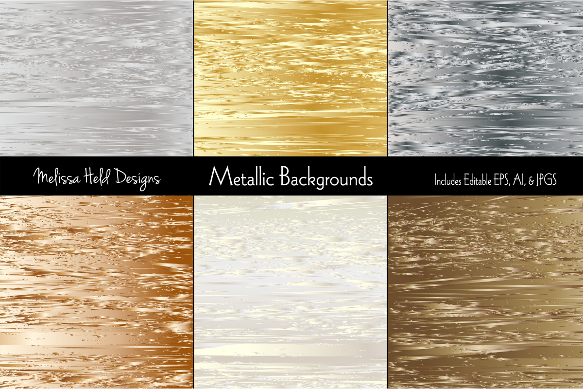 Metallic Textured Backgrounds example image 1