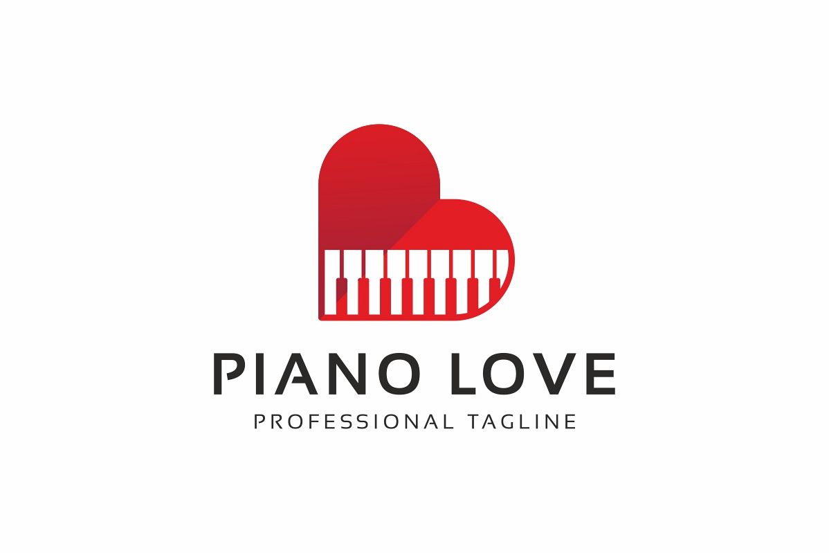 Piano Love Logo example image 1