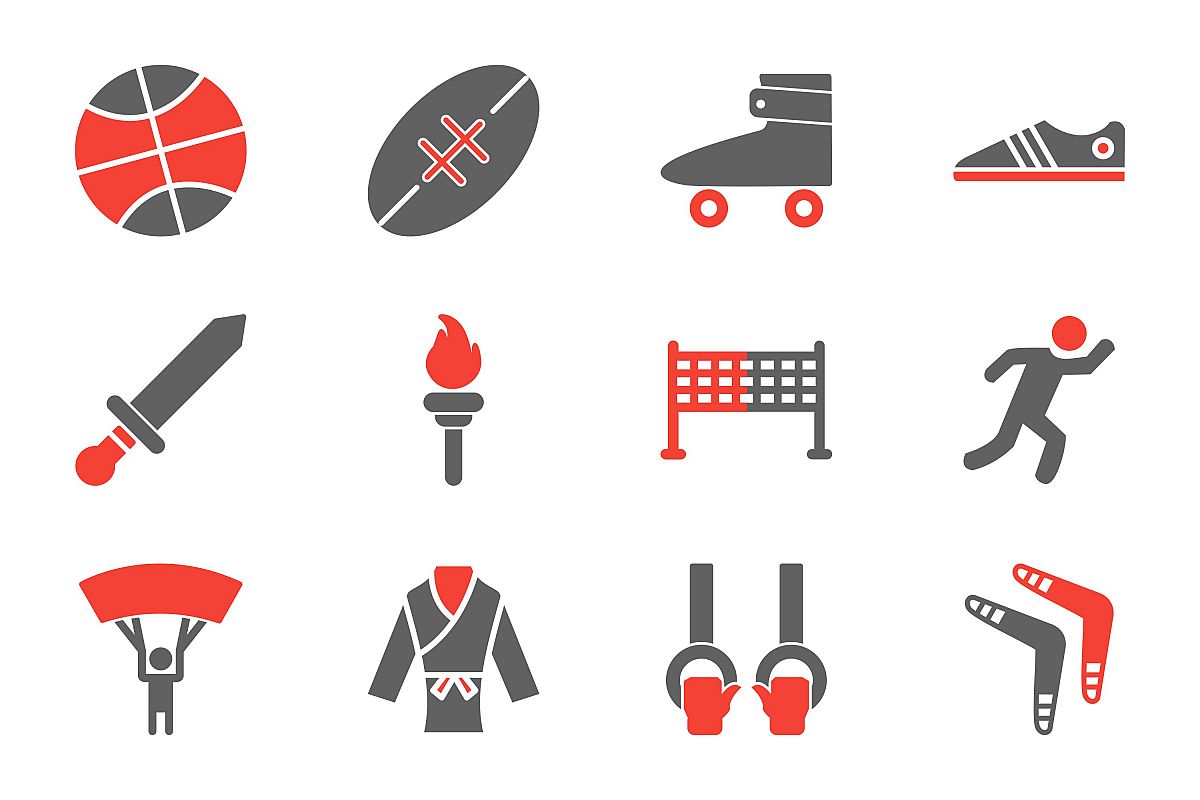 Set Of Sports And Game Icons example image 1
