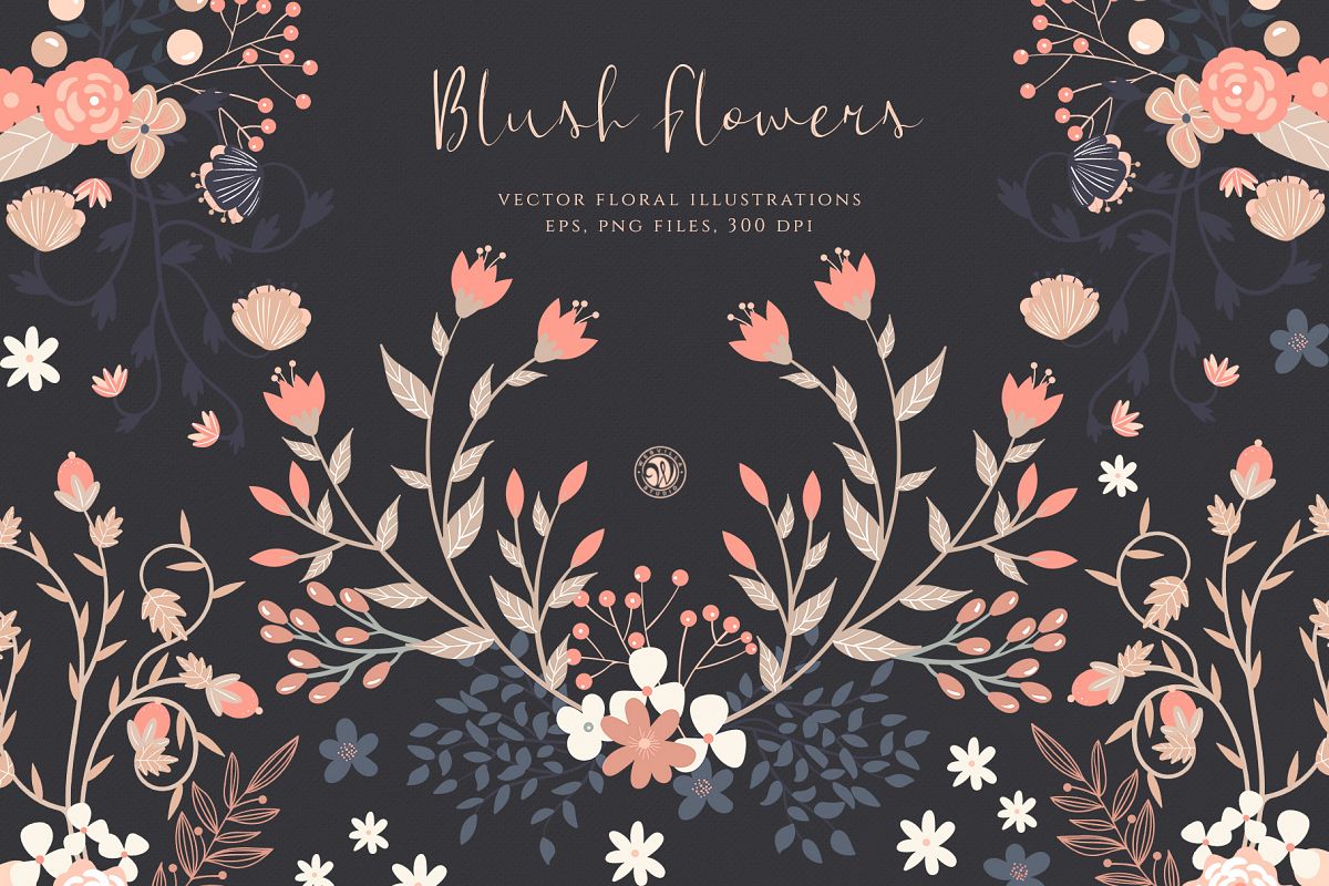 Blush Flowers example image 1