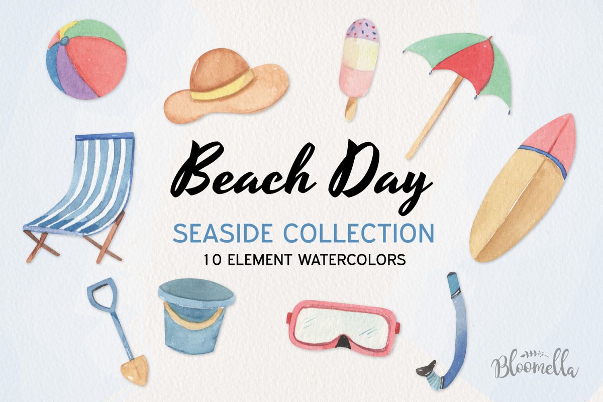 Beach Day Seaside Collection example image 1