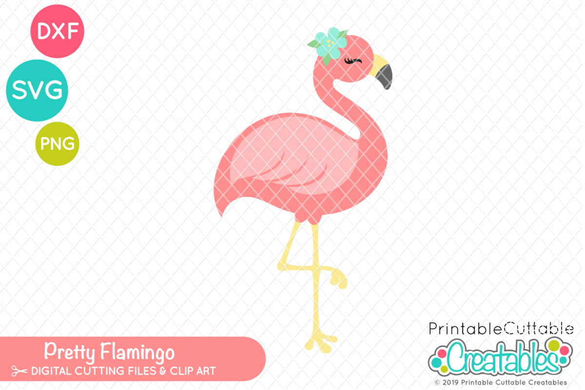 Download Pretty Flamingo SVG