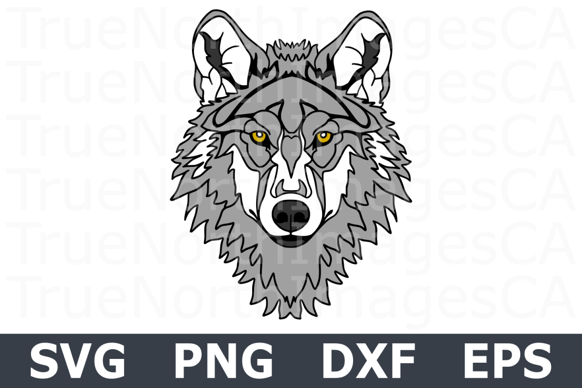 Wolf - An Animal SVG Cut File example image 1