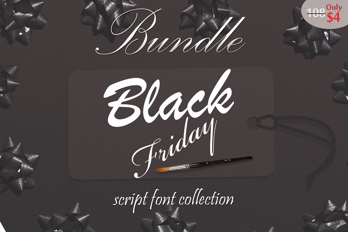 Black Friday FontBundle example image 1