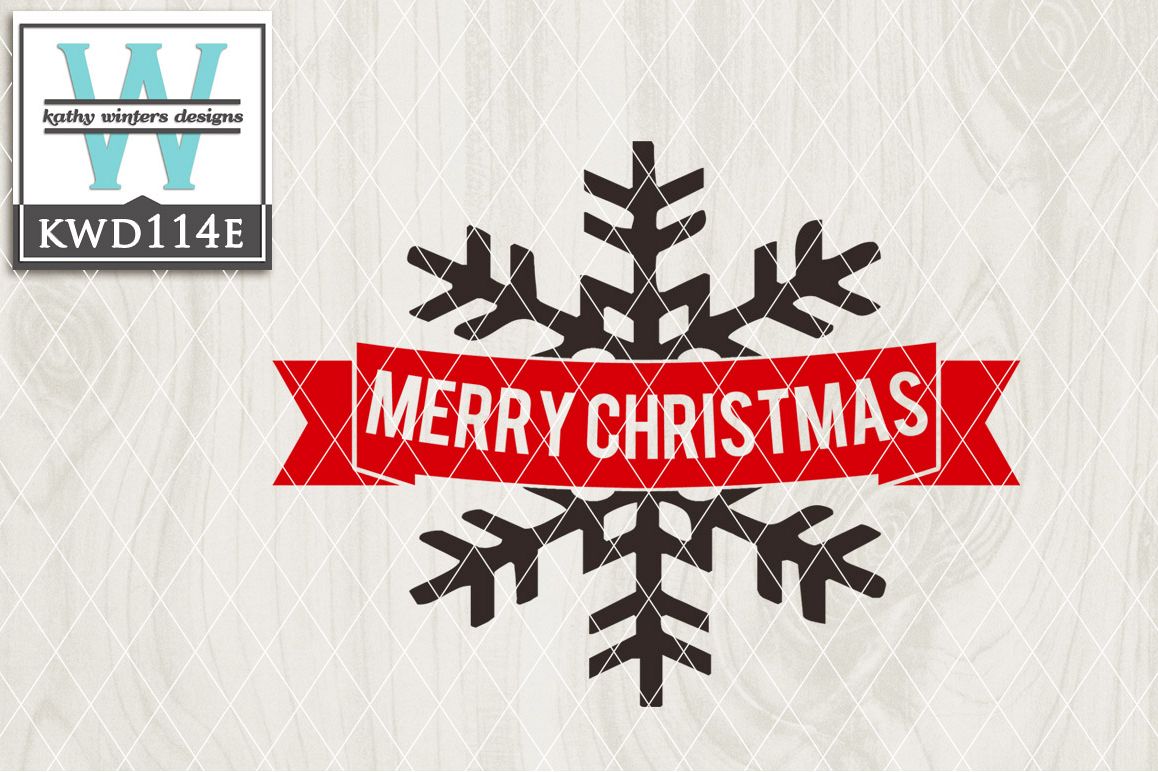 Christmas Cutting File KWD114E example image 1