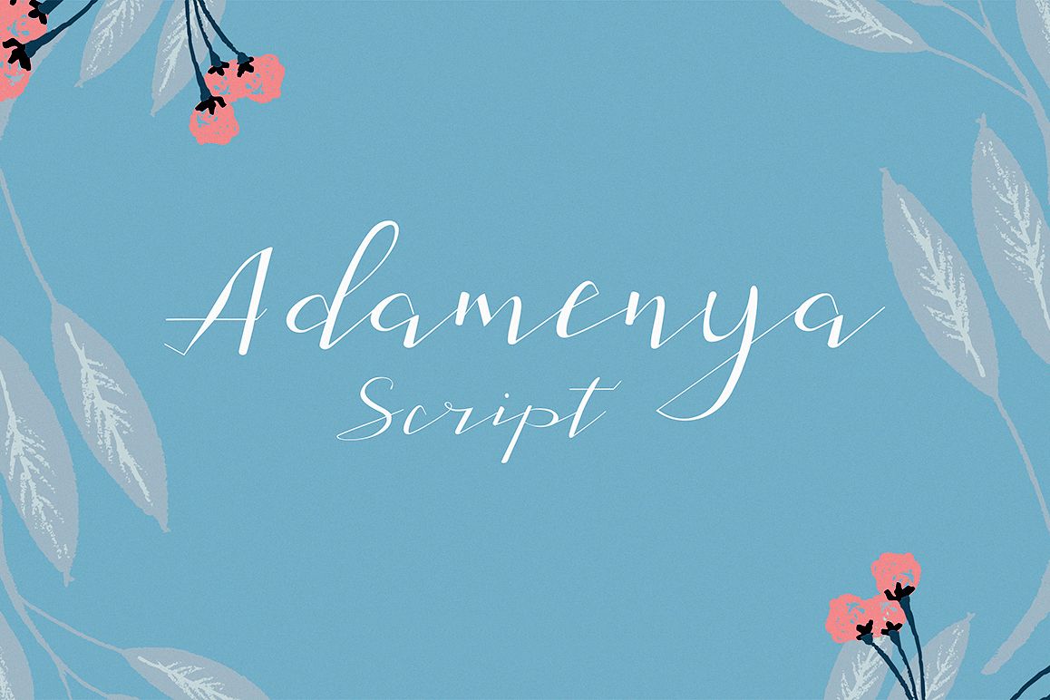 Adamenya Script example image 1