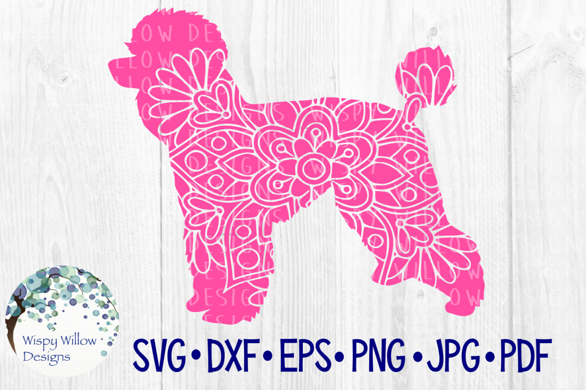 Download Poodle Dog Mandala Animal Mandala Svg Cut File 121848 Svgs Design Bundles