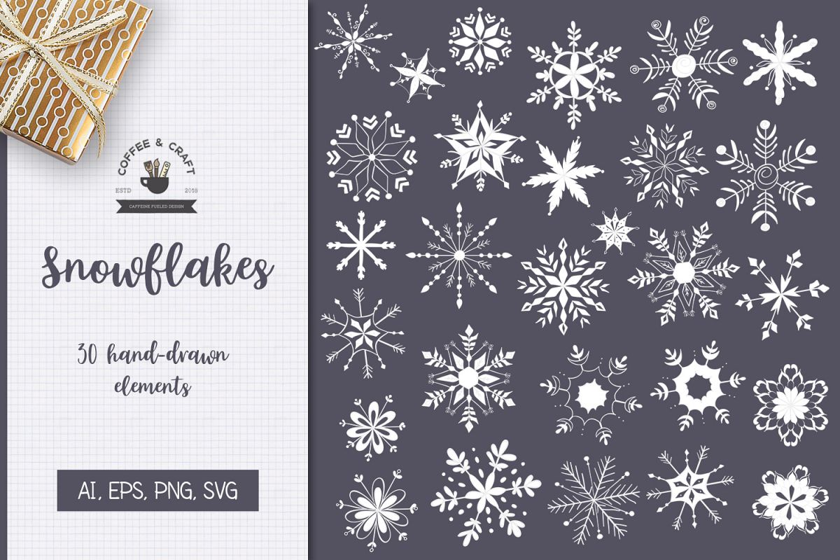 Snowflakes example image 1