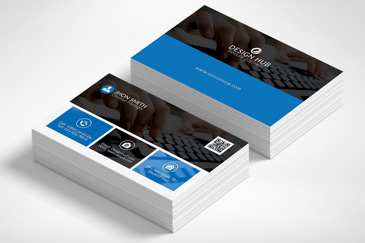 Business Card Template example image 1