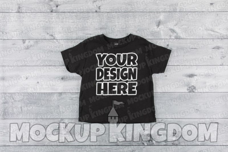 Kids Shirt Mockup, Toddler Shirt Mockup, Youth Shirt Mockup example image 1