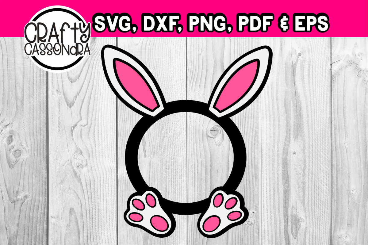 Easter Bunny Monogram example image 1