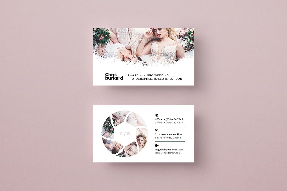 Photography Business Cards example image 1