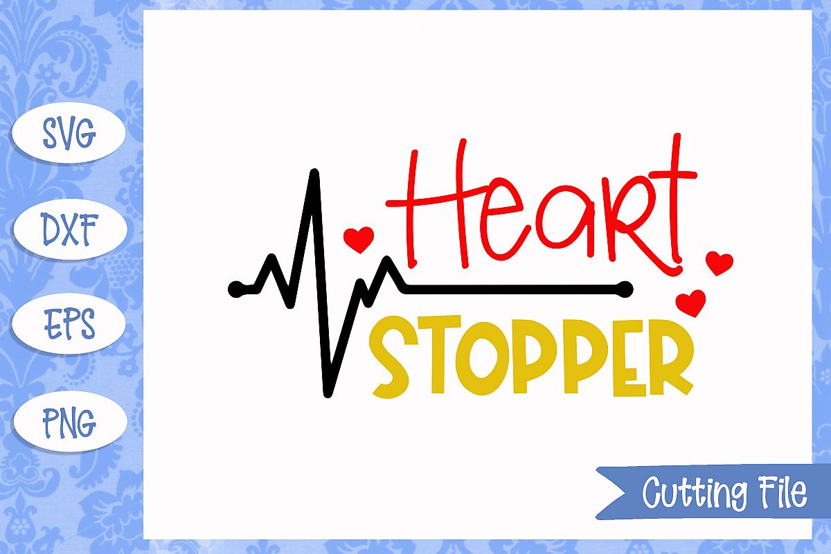 Heart Stopper SVG File example image 1