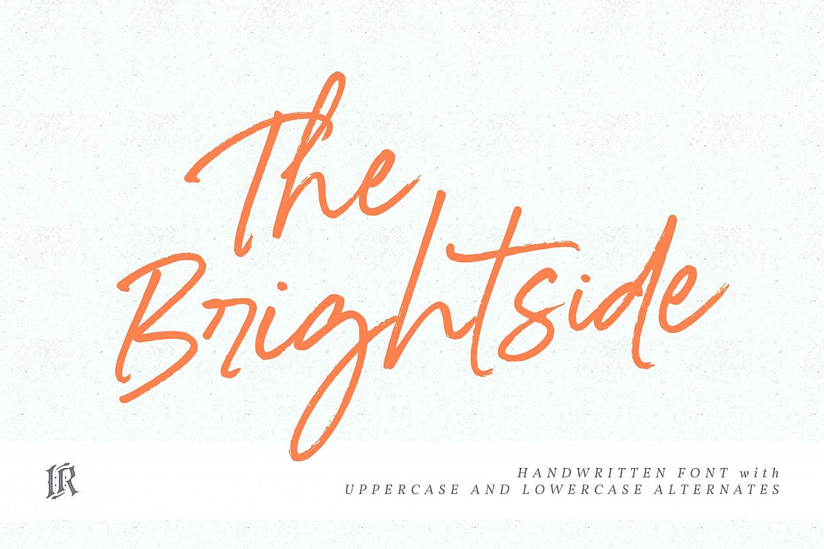 The Brightside Font example image 1