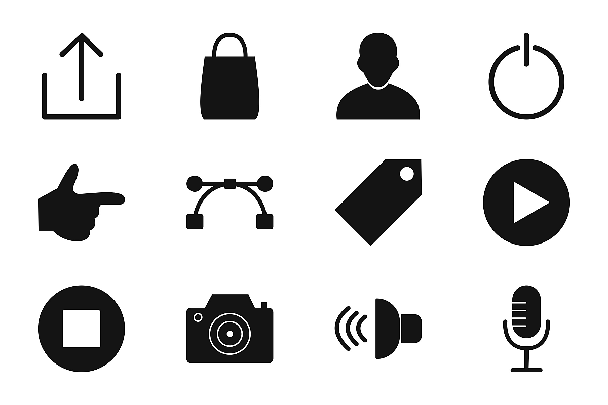 Set Of Multimedia Icons example image 1