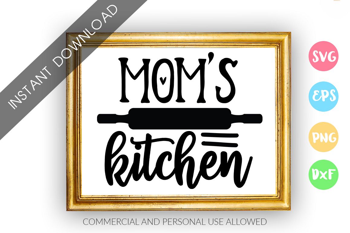 Moms kitchen SVG Design example image 1
