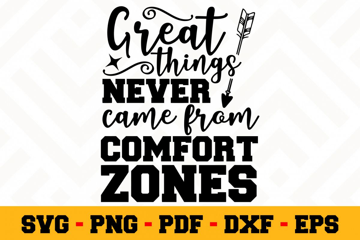 Motivation SVG Design n507 | Motivational Quote SVG File example image 1