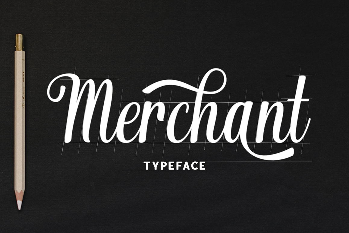 Merchant typeface example image 1