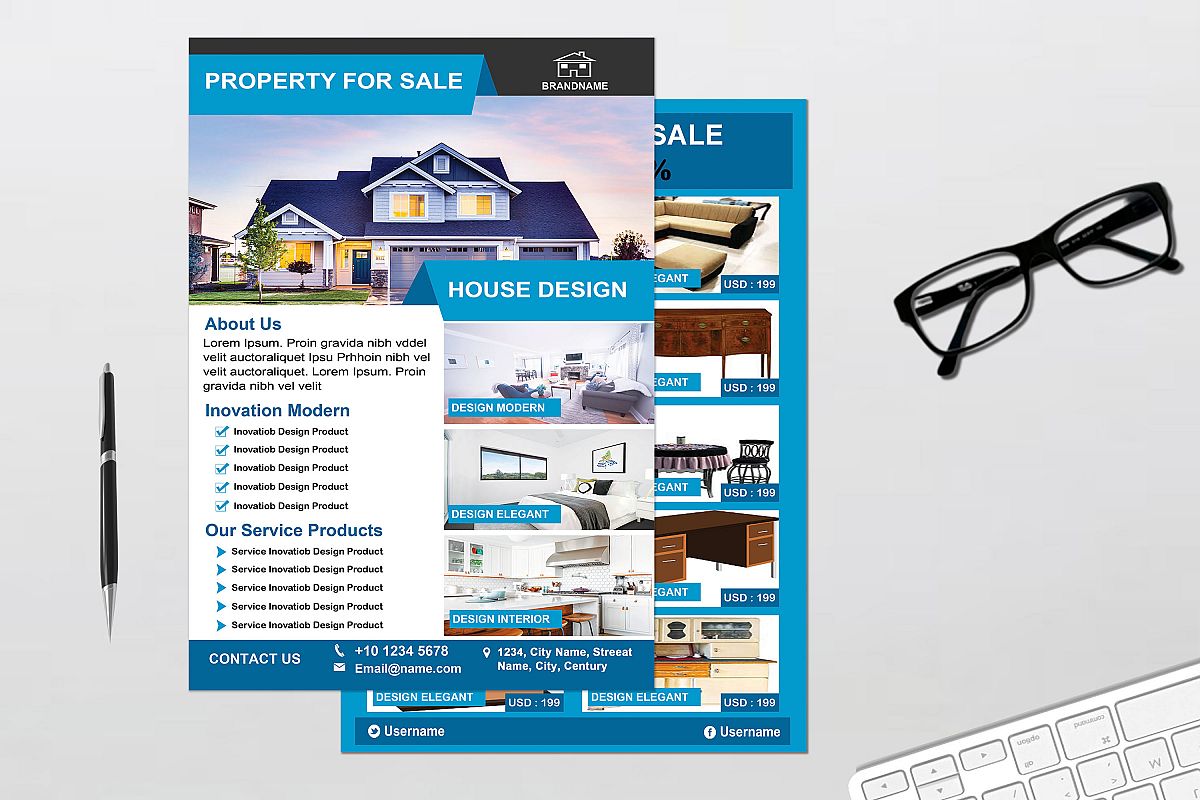Flyer - Real Estate example image 1