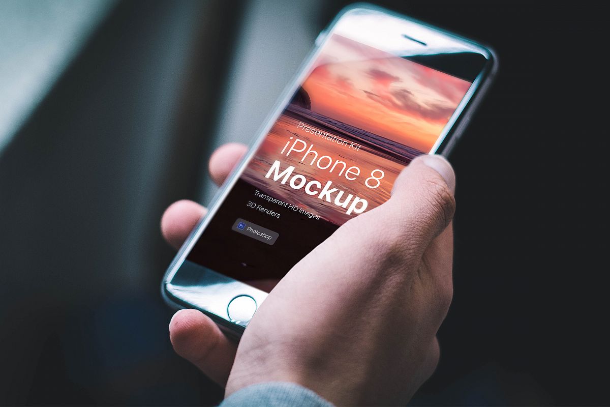 Presentation Kit - iPhone showcase Mockup_v7 example image 1