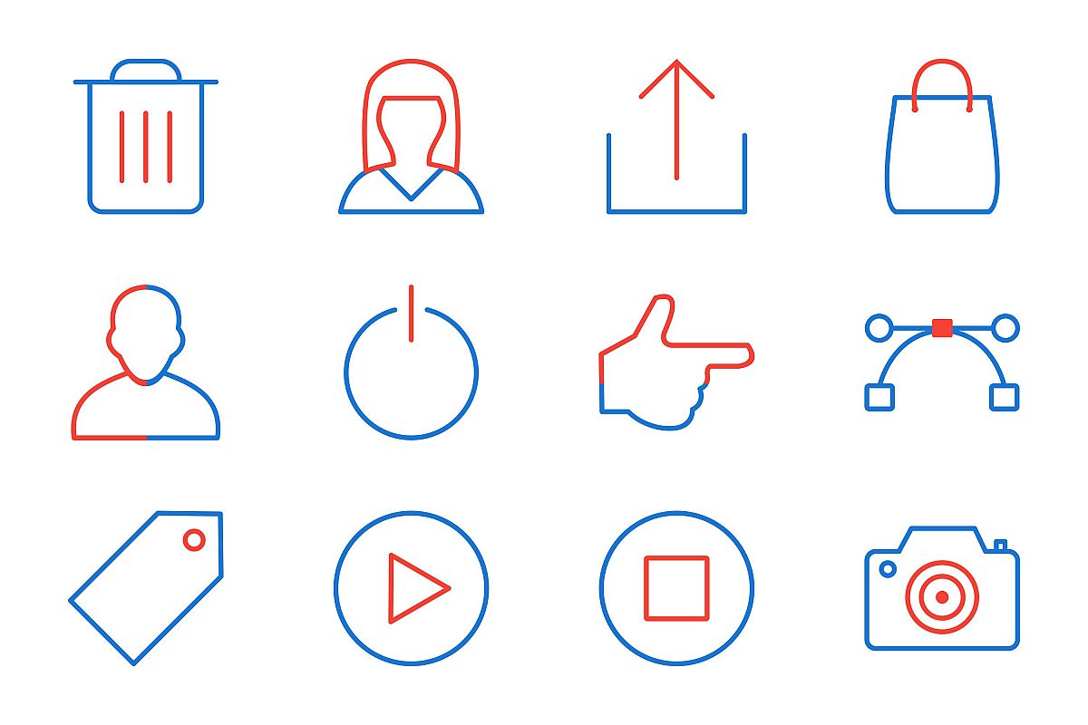 Set Of Multimedia Icons example image 1