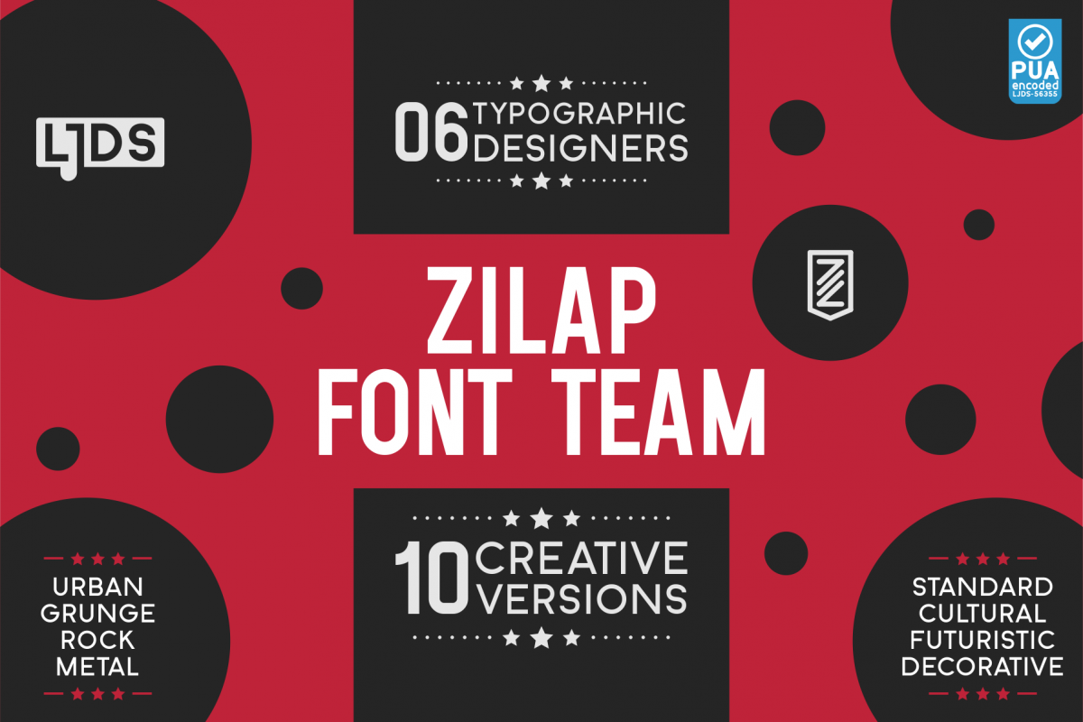 Zilap Font Team example image 1