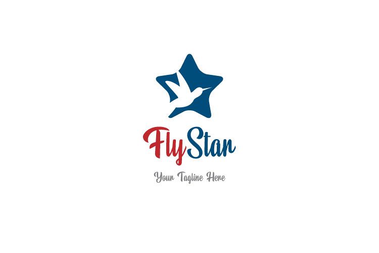 Happy Star, Travel Logo example image 1