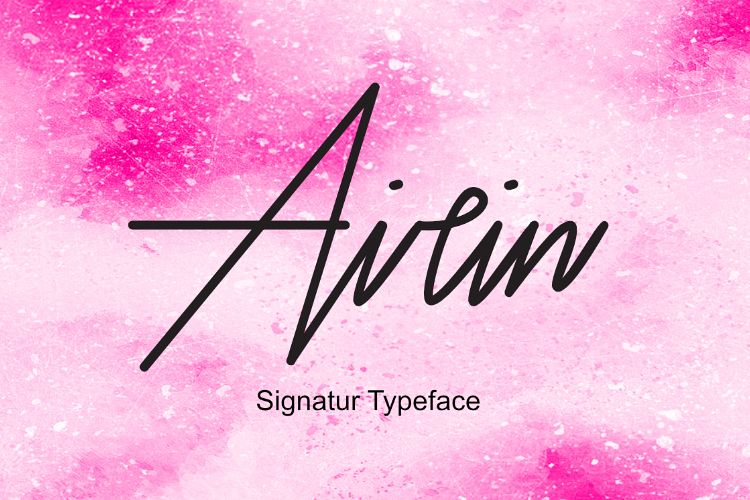 Airin Typeface example image 1