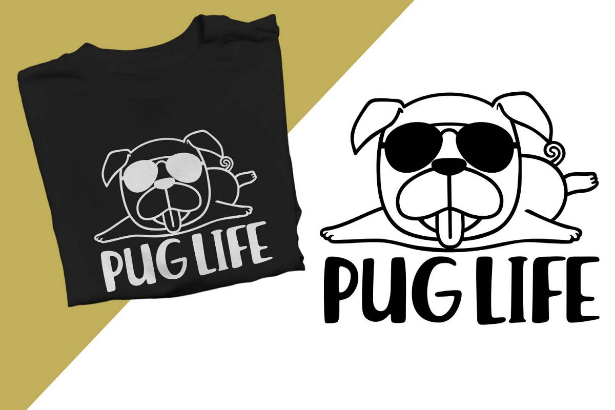 Pug Life Printable example image 1