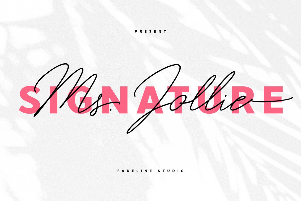 Ms. Jollie Signature example image 1