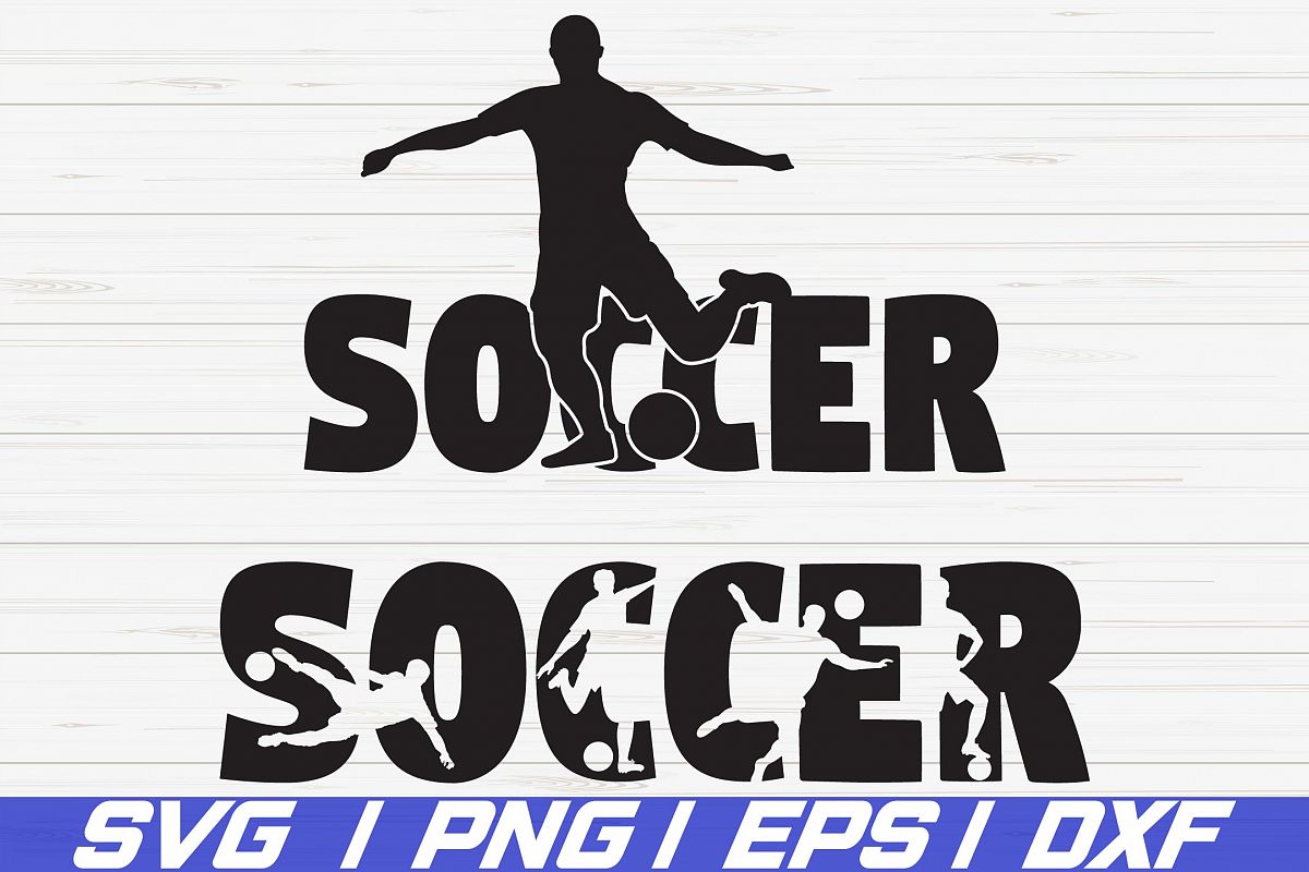 Soccer SVG/ Shirt desgin/ Cut File/ Cricut/ Iron On example image 1
