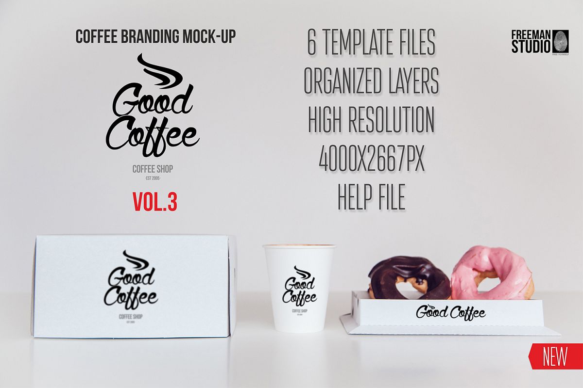 Coffee Branding Mock-up Vol 3 example image 1